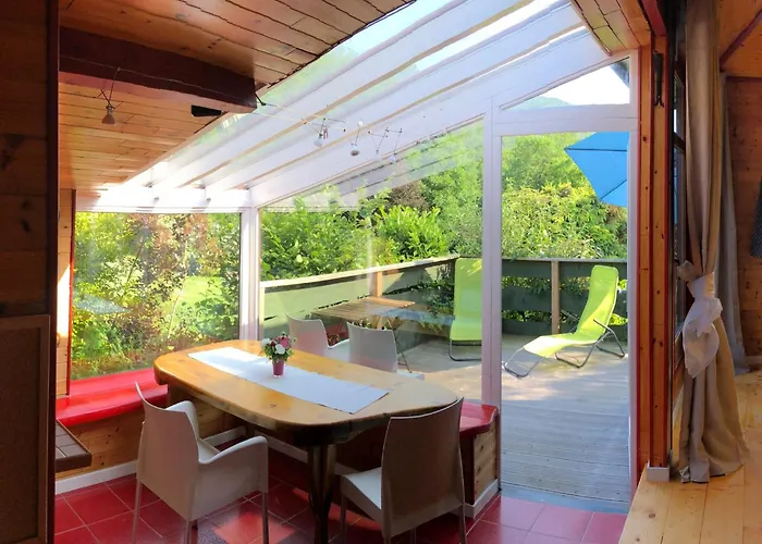 Vintage In A Very Beautiful Landscape Chalet