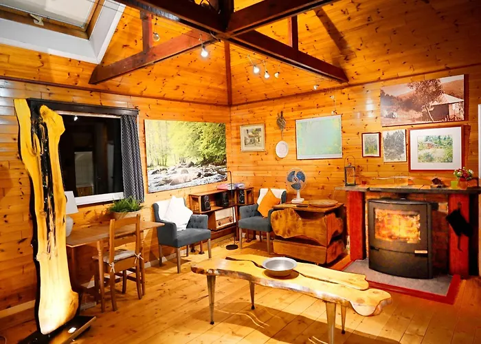 Vintage In A Very Beautiful Landscape Chalet